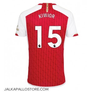 Arsenal Jakub Kiwior #15 Kotipaita 2023-24 Lyhythihainen